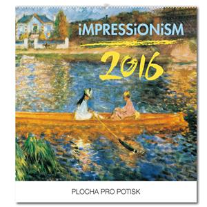 Kalendarz ścienny Impresjonizm 2016