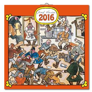 Kalendarz ścienny Josef Lada, w gospodzie 2016