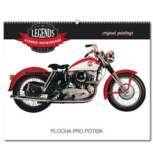 Kalendarz ścienny Legendy, Libero Patrignani 2016