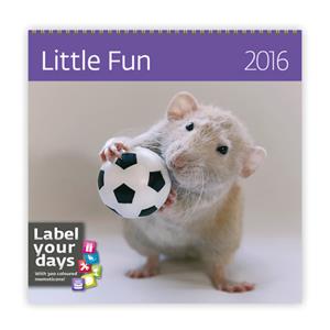 Kalendarz ścienny Little Fun 2016