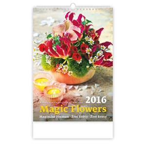 Kalendarz ścienny Magic Flowers 2016