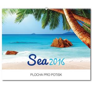 Kalendarz ścienny Morze 2016
