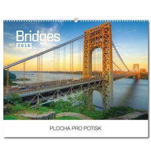 Kalendarz ścienny Mosty 2016