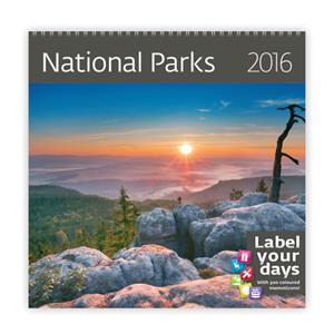 Kalendarz ścienny National Parks 2016