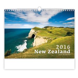 Kalendarz ścienny New Zealand 2016