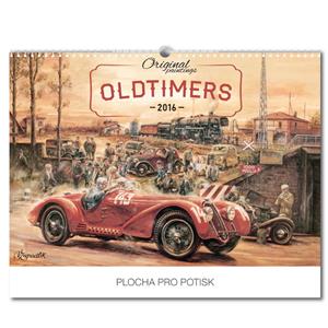 Kalendarz ścienny Oldtimers 2016