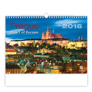 Kalendarz ścienny Prague – Heart of Europe 2016