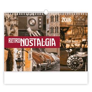 Kalendarz ścienny Retro Nostalgia 2016
