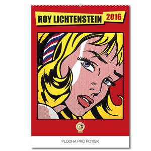 Kalendarz ścienny Roy Lichtenstein 2016