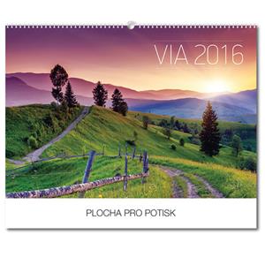 Kalendarz ścienny Widoki 2016