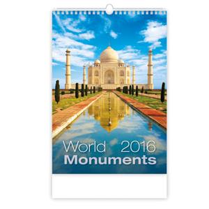 Kalendarz ścienny World Monuments 2016