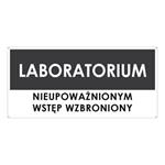 LABORATORIUM, szary - płyta PVC 2 mm z dziurkami 190x90 mm