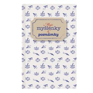 Linkovaný blok s kapsou Lamino A5 - myšlenky