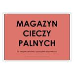 MAGAZYN CIECZY PALNYCH, płyta PVC 2 mm z dziurkami, 297x210 mm