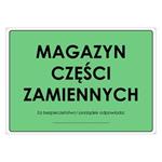 MAGAZYN CZĘŚCI ZAMIENNYCH, płyta PVC 2 mm z dziurkami, 297x210 mm