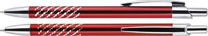 Metalowy długopis Latina - czerwony