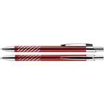 Metalowy długopis Latina - czerwony