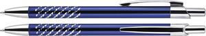 Metalowy długopis Latina - niebieski