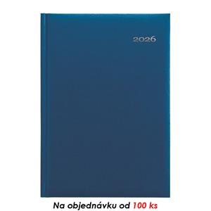 Miesięczny i tygodniowyz książkowy 2026 Kronos A5 - niebieski