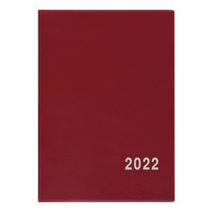 Miesięczny kalendarz książkowy 2022 Agnieszka PVC - bordowy