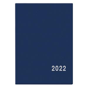 Miesięczny kalendarz książkowy 2022 Agnieszka PVC - niebieski