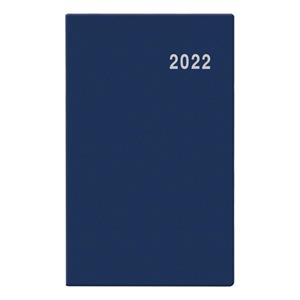 Miesięczny kalendarz książkowy 2022 Marika PVC - niebieski