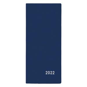 Miesięczny kalendarz książkowy 2022 Xenie PVC - Niebieski