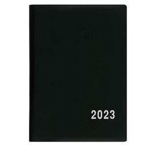 Miesięczny kalendarz książkowy 2023 Agnieszka PVC - czarny