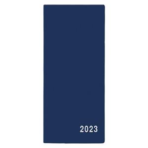 Miesięczny kalendarz książkowy 2023 Xenie PVC - Niebieski