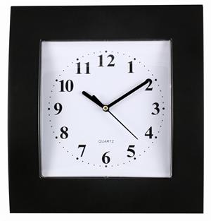 Nástěnné hodiny Lale - černá