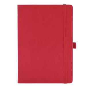 Notatnik BASIC A5 liniowany - czerwony