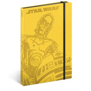 Notatnik DROIDS/Star Wars A5 - liniowany