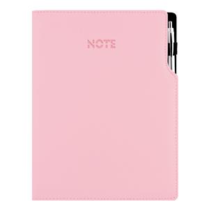 Notatnik GEP A4 kropkowany - JASNORÓŻOWY