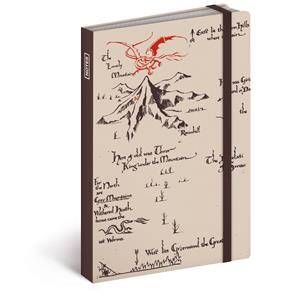 Notatnik HOBBIT kremowy B6 - liniowany