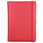 Note POLY A5 lined - red