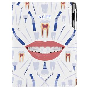Notes DESIGN A4 czysty - biały - Dentysta