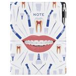 Notes DESIGN A4 czysty - biały - Dentysta
