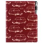 Notes DESIGN A4 czysty - bordo - Maluch