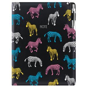 Notes DESIGN A4 czysty - czarny- Zebra