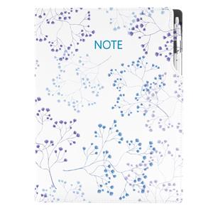 Notes DESIGN A4 czysty - Kwiaty polne