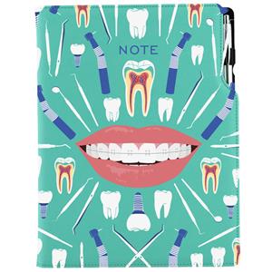 Notes DESIGN A4 czysty - miętowy - Dentysta