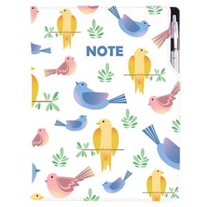 Notes DESIGN A4 czysty - Ptaki