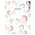 Notes DESIGN A4 czysty - Unicorn