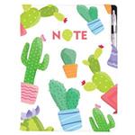 Notes DESIGN A4 kratkowany - Kaktus