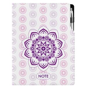 Notes DESIGN A4 liniowany - Mandala fioletowy