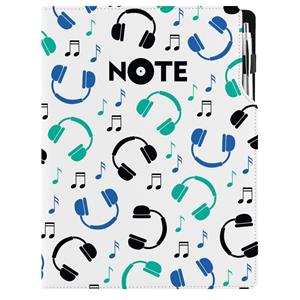 Notes DESIGN A4 liniowany - Music