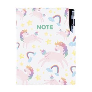 Notes DESIGN A5 kratkowany - Unicorn