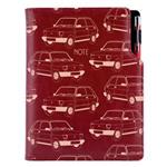 Notes DESIGN A5 liniowany - bordo - Maluch