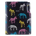 Notes DESIGN A5 liniowany - czarny- Zebra