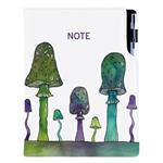 Notes DESIGN B5 czysty - Grzyby